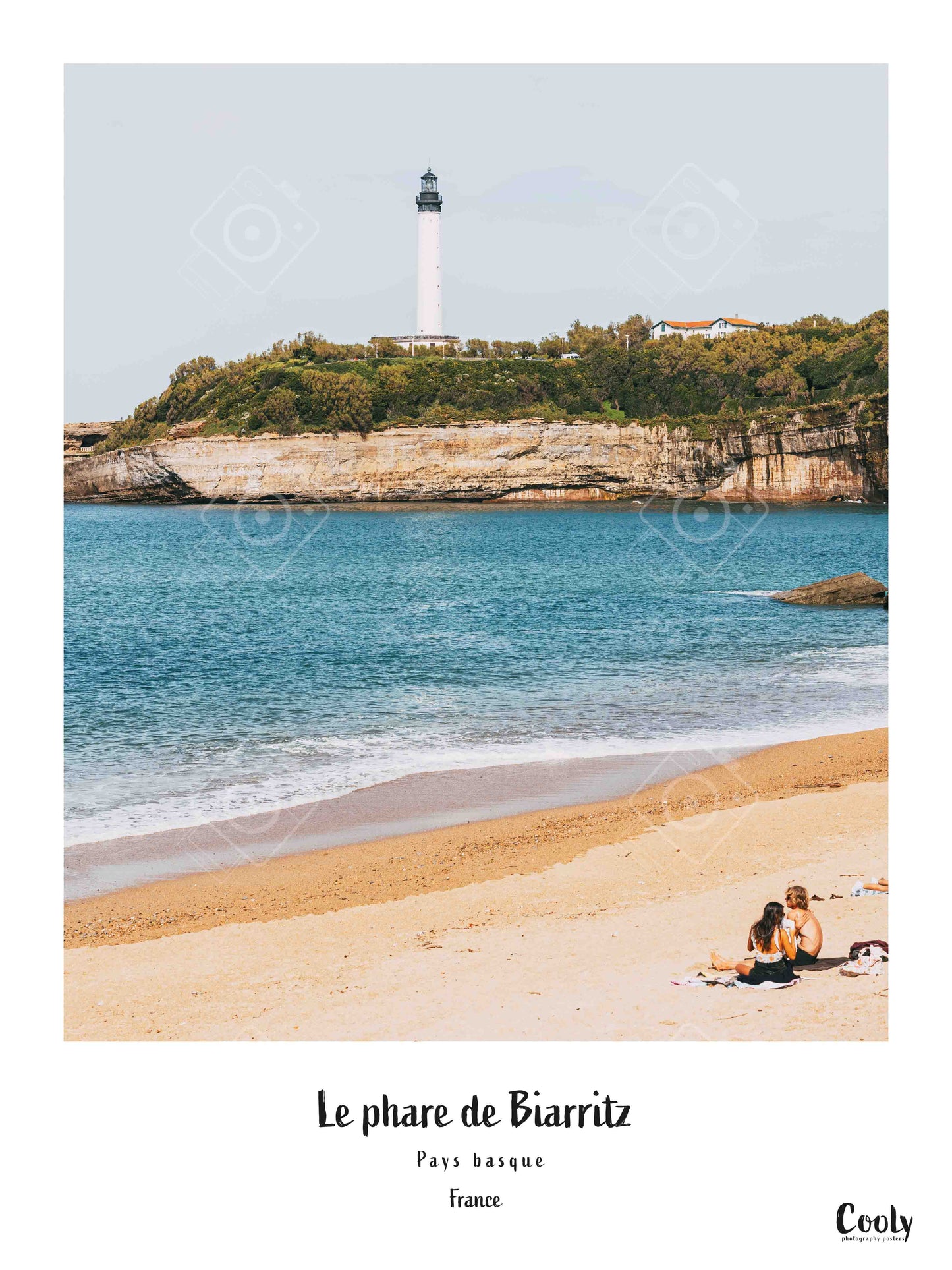 Affiche photo Le Phare de Biarritz